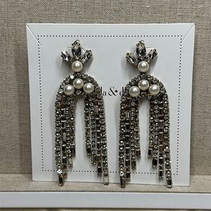 Stella and Dot Crystal Waterfall Earrings